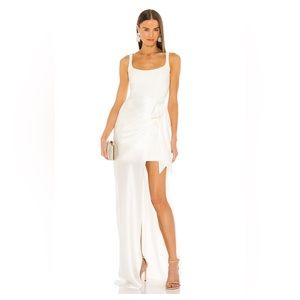 Cinq a Sept Marian Gown in white from Revolve